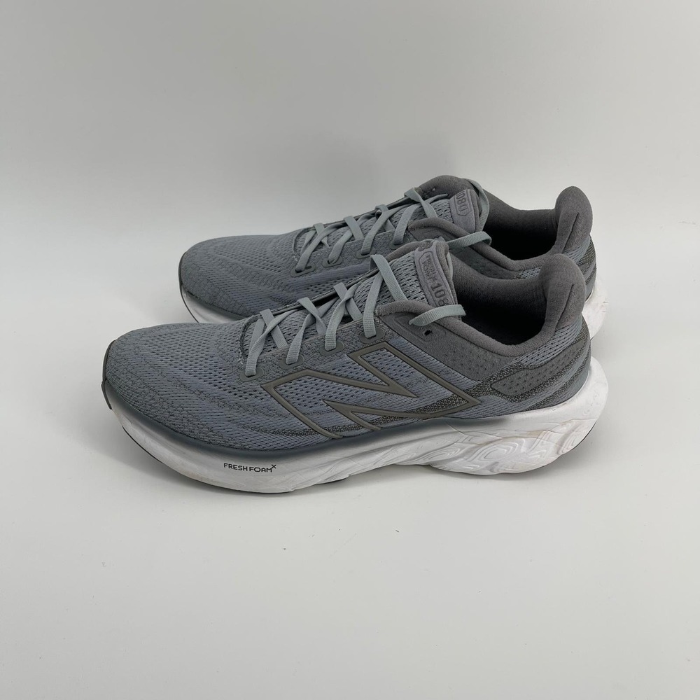 New Balance Fresh Foam X 1080 v13 Grey Running Shoes Mens 11.5 D M1080G13